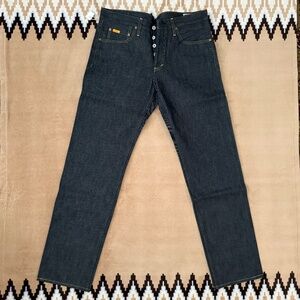 Men's Straight Jeans - Dark Blue